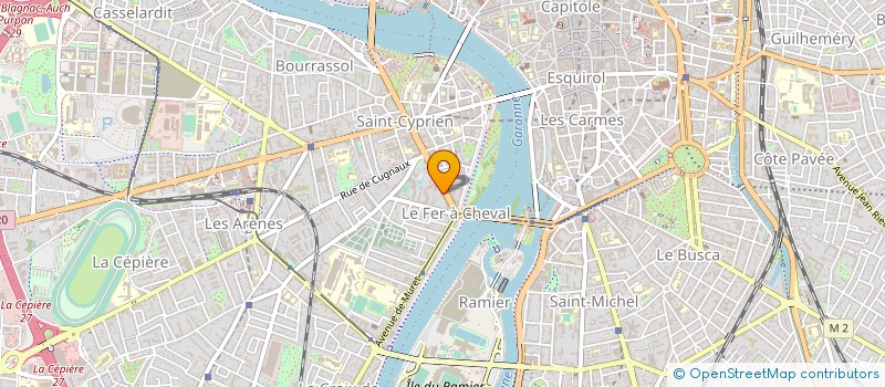 localisation de l'entreprise MADAME FORTUNE PARTOUCHE  TOULOUSE