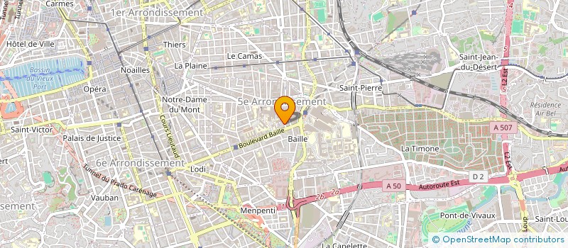 localisation de l'entreprise MADAME FORTUNEE DJAOUI à MARSEILLE