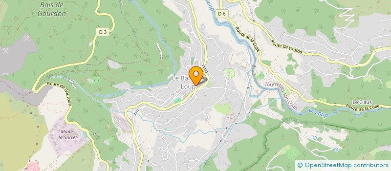 localisation de l'entreprise MADAME FORTUNEE GAMMINO à LE BAR-SUR-LOUP