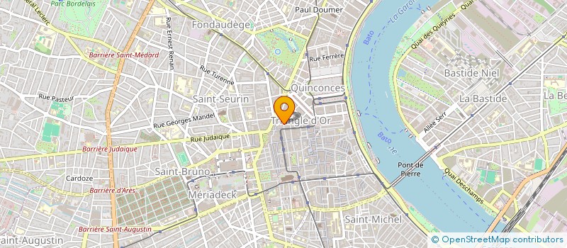 localisation de l'entreprise MADAME FORTUNEE MODICA à BORDEAUX