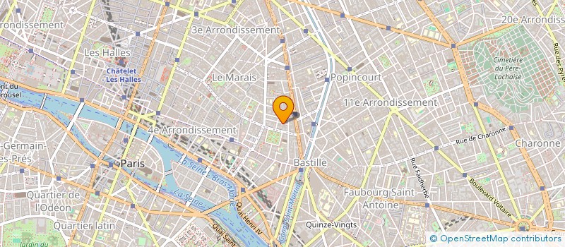 localisation de l'entreprise MADAME FOSCA TOTH  PARIS