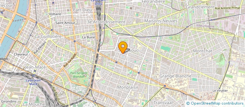 localisation de l'entreprise MADAME FOTEINI SAKELLAROPOULOU  LYON