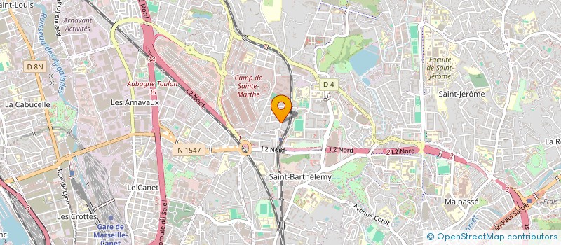 localisation de l'entreprise MADAME FOUAD BOUKANA à MARSEILLE