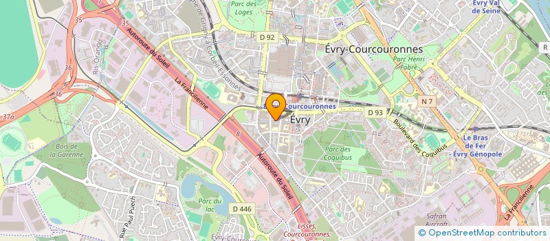 localisation de l'entreprise MADAME FOULEMATA BARRY à EVRY-COURCOURONNES