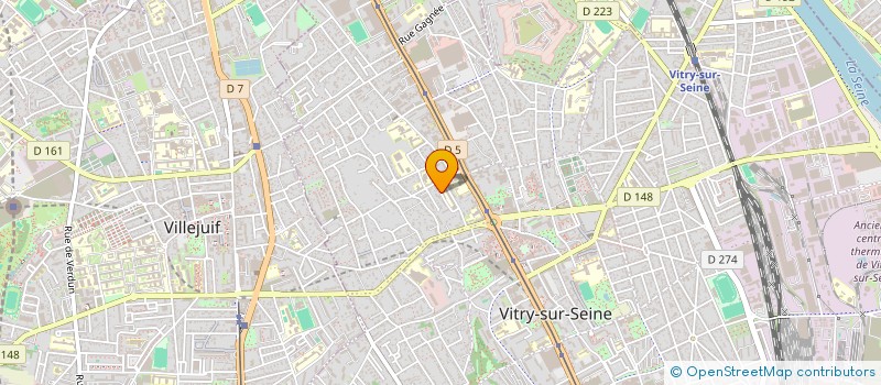 localisation de l'entreprise MADAME FOULEYE CAMARA à VITRY-SUR-SEINE