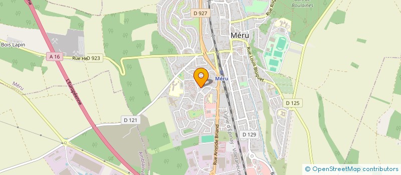 localisation de l'entreprise MADAME FOULEYE CAMARA  MERU