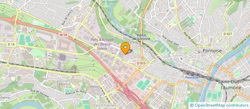 localisation de l'entreprise MADAME FOULEYMATA AICHA DAD KAMARA à PONTOISE