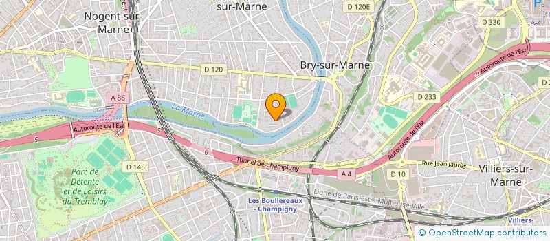 localisation de l'entreprise MADAME FOUNE TRAORE à LE PERREUX-SUR-MARNE