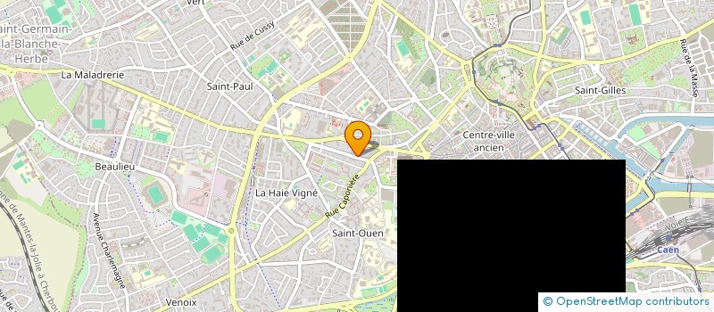 localisation de l'entreprise MADAME FOUZIA ABI à CAEN
