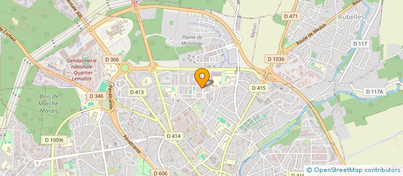 localisation de l'entreprise MADAME FOUZIA ANNABI  MELUN