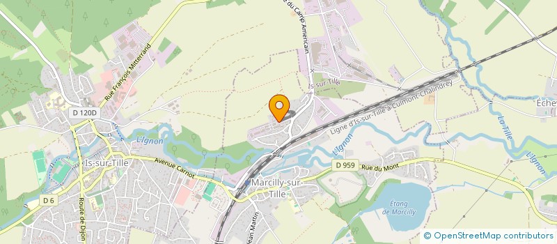 localisation de l'entreprise MADAME FOUZIA BARGAOUI  MARCILLY-SUR-TILLE