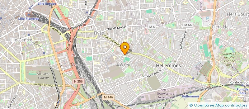 localisation de l'entreprise MADAME FOUZIA BOUAZZAOUI à LILLE