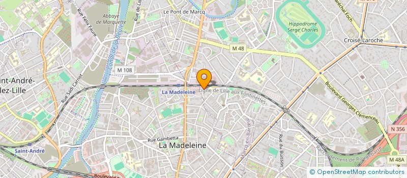 localisation de l'entreprise MADAME FOUZIA BOUTARENE à MARCQ-EN-BARŒUL