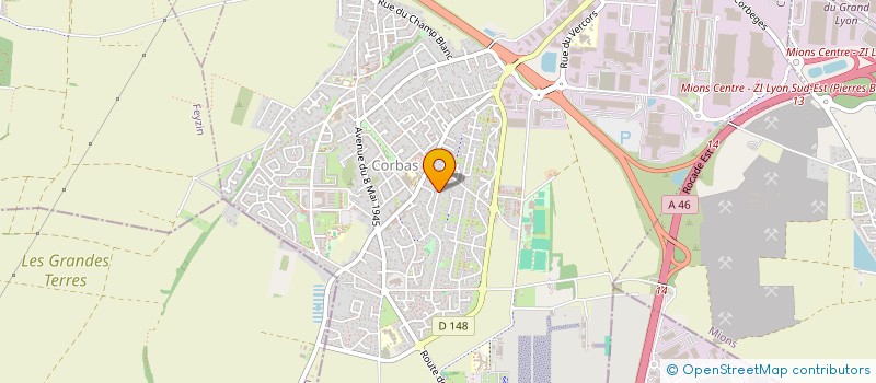 localisation de l'entreprise MADAME FOUZIA MEHENNAOUI à CORBAS