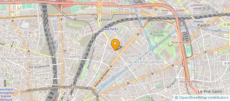 localisation de l'entreprise MADAME FOUZIA MERHFOUR  PARIS