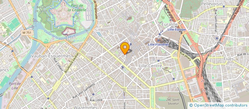 localisation de l'entreprise MADAME FOUZIA OUDGHIRI IDRISSI à LILLE