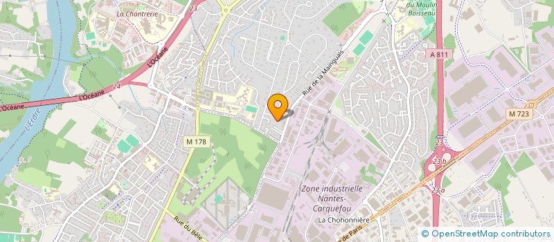 localisation de l'entreprise MADAME FOUZIA STAMBOULI à CARQUEFOU