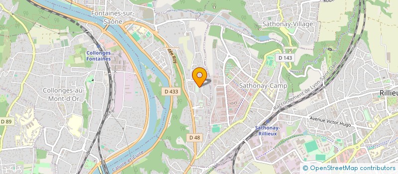 localisation de l'entreprise MADAME FOUZIA TERFASSI  FONTAINES-SUR-SAONE