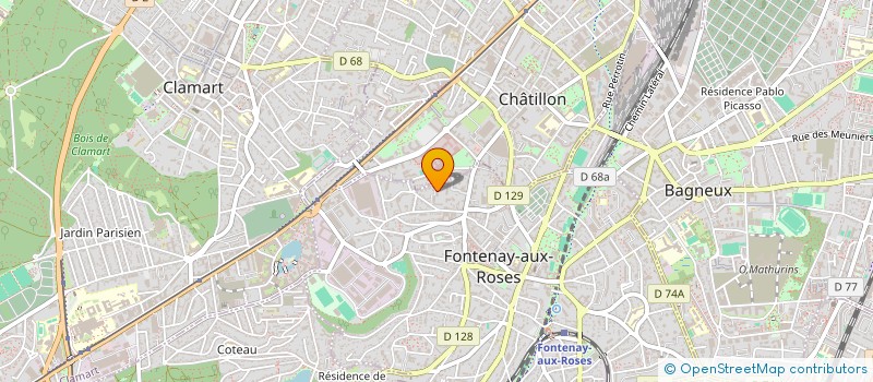 localisation de l'entreprise MADAME FOUZYA MEBREK à FONTENAY-AUX-ROSES