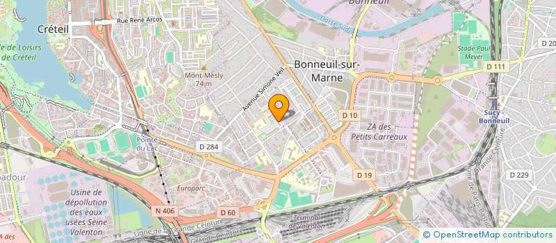 localisation de l'entreprise MADAME FOZYA ES-SAAD  BONNEUIL-SUR-MARNE