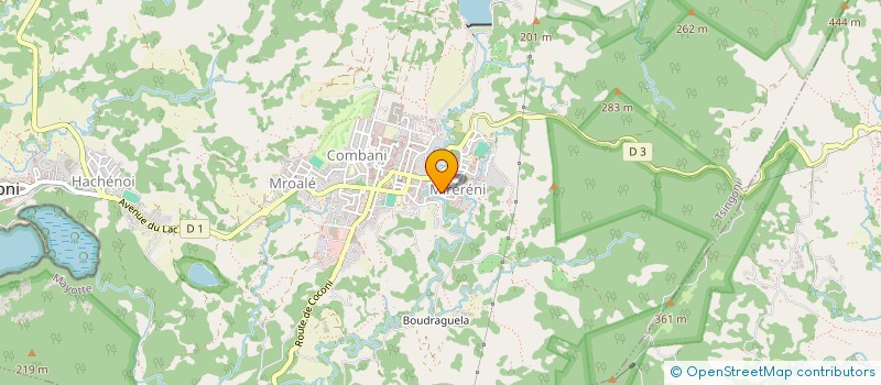 localisation de l'entreprise MADAME FRAHATI MOURIDI  TSINGONI