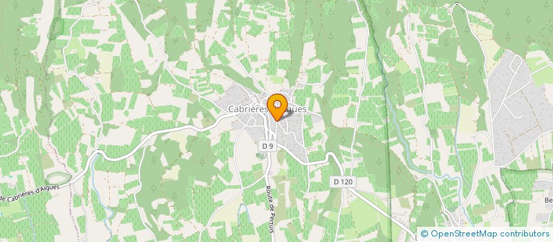 localisation de l'entreprise MADAME FRANCA BELLAVIA  CABRIERES-D AIGUES