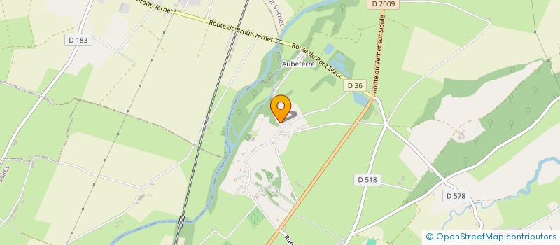 localisation de l'entreprise MADAME FRANCA CALUISI  BROUT-VERNET