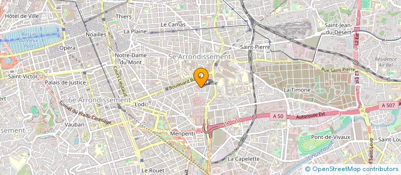 localisation de l'entreprise MADAME FRANCA GAGLIARDI à MARSEILLE