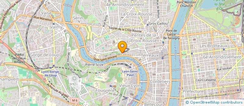 localisation de l'entreprise MADAME FRANCA MARTINO à LYON