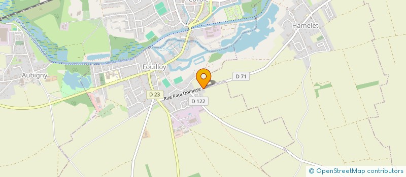 localisation de l'entreprise MADAME FRANCE BANACH  FOUILLOY