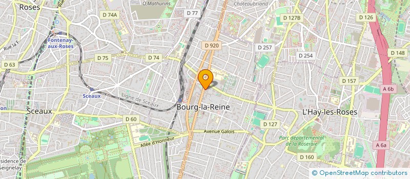 localisation de l'entreprise MADAME FRANCE BARBARAS à BOURG-LA-REINE