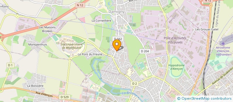 localisation de l'entreprise MADAME FRANCE BELLOCHE à MENIL-ERREUX