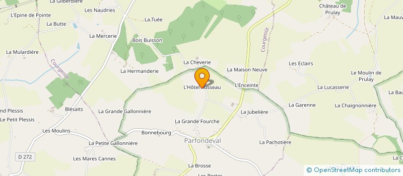 localisation de l'entreprise MADAME FRANCE BERSON à PARFONDEVAL