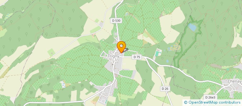 localisation de l'entreprise MADAME FRANCE BLIN  TRIGNY