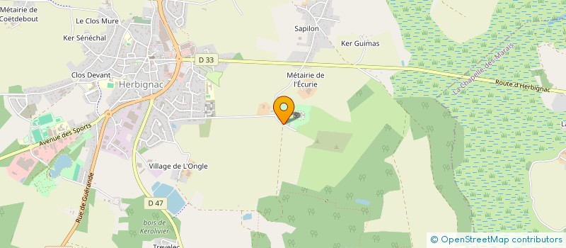 localisation de l'entreprise MADAME FRANCE BOIDIN à HERBIGNAC