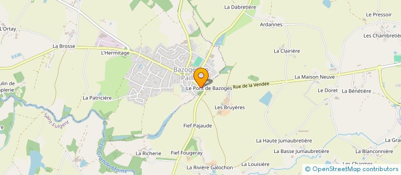 localisation de l'entreprise MADAME FRANCE BONNET à BEAUREPAIRE
