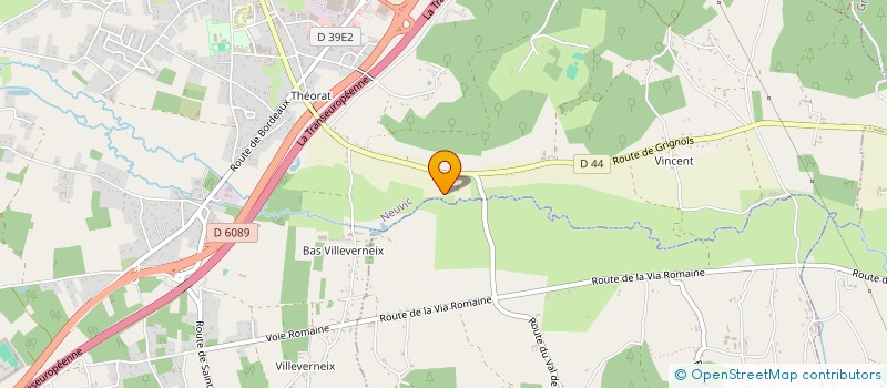 localisation de l'entreprise MADAME FRANCE BORDE  VALLEREUIL