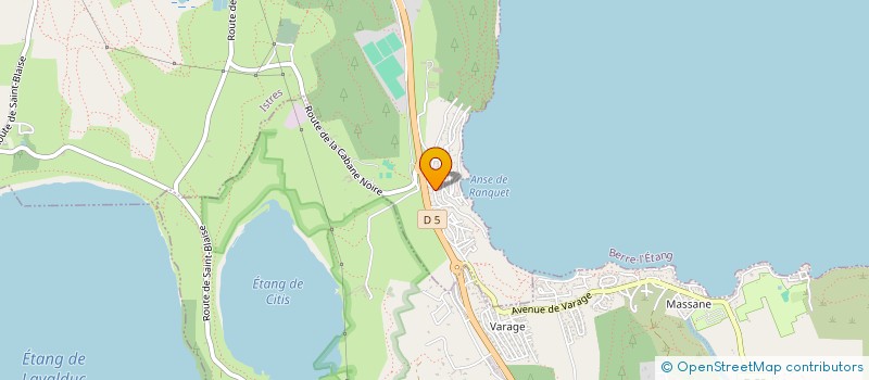 localisation de l'entreprise MADAME FRANCE BRUNET  ISTRES