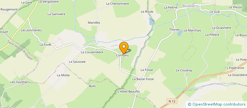 localisation de l'entreprise MADAME FRANCE CABARET à TOUROUVRE AU PERCHE