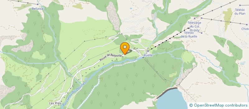 localisation de l'entreprise MADAME FRANCE CAILLEAU  HAUTELUCE