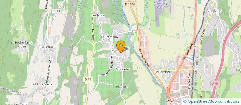 localisation de l'entreprise MADAME FRANCE CAUTAIN à LA MOTTE-SERVOLEX