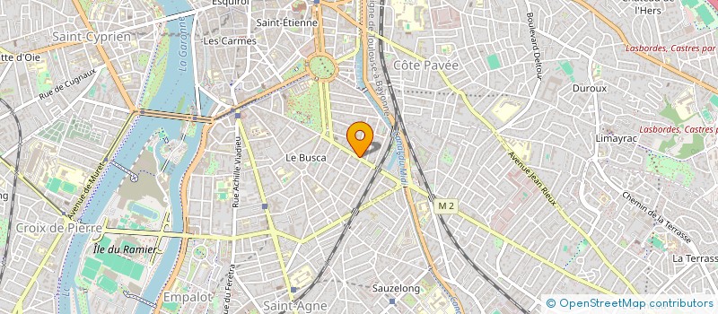 localisation de l'entreprise MADAME FRANCE CHARRUYER  TOULOUSE