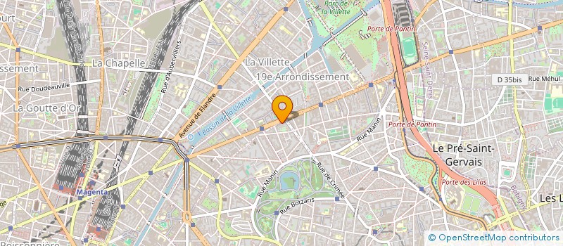 localisation de l'entreprise MADAME FRANCE COMPAIN  PARIS