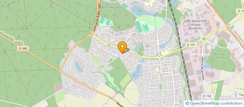 localisation de l'entreprise MADAME FRANCE COMPERE  NANDY