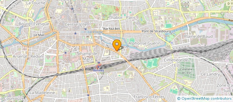 localisation de l'entreprise MADAME FRANCE CORRIGNAN  RENNES