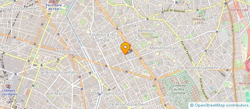 localisation de l'entreprise MADAME FRANCE CORROYEZ  PARIS