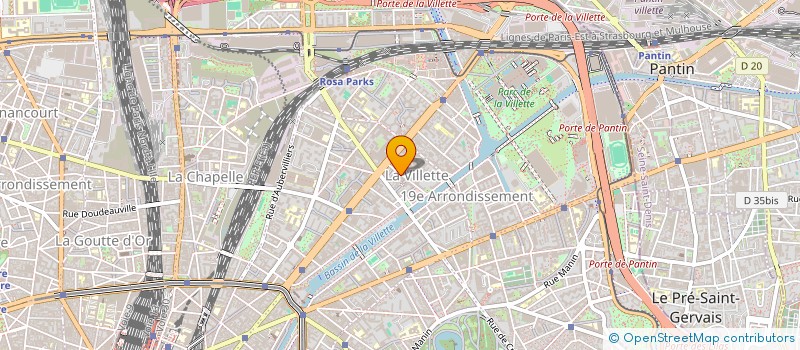 localisation de l'entreprise MADAME FRANCE COUDERC  PARIS