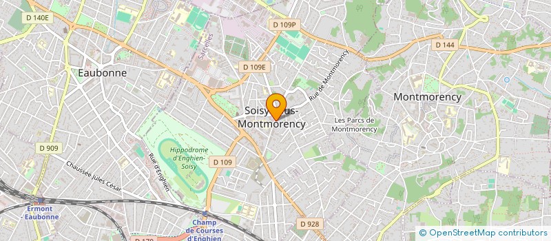 localisation de l'entreprise MADAME FRANCE DECHESNE à SOISY-SOUS-MONTMORENCY