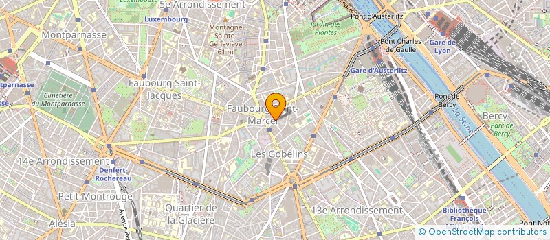 localisation de l'entreprise MADAME FRANCE DEMARCHI  PARIS