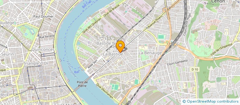 localisation de l'entreprise MADAME FRANCE DULUC à BORDEAUX